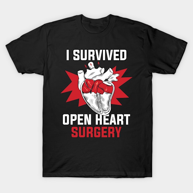 Heart Surgery Funny Heart Disease Awareness Gift T-Shirt by CatRobot